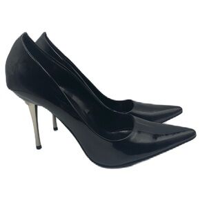 Highest Heel Collection Women's Black Patent Pump